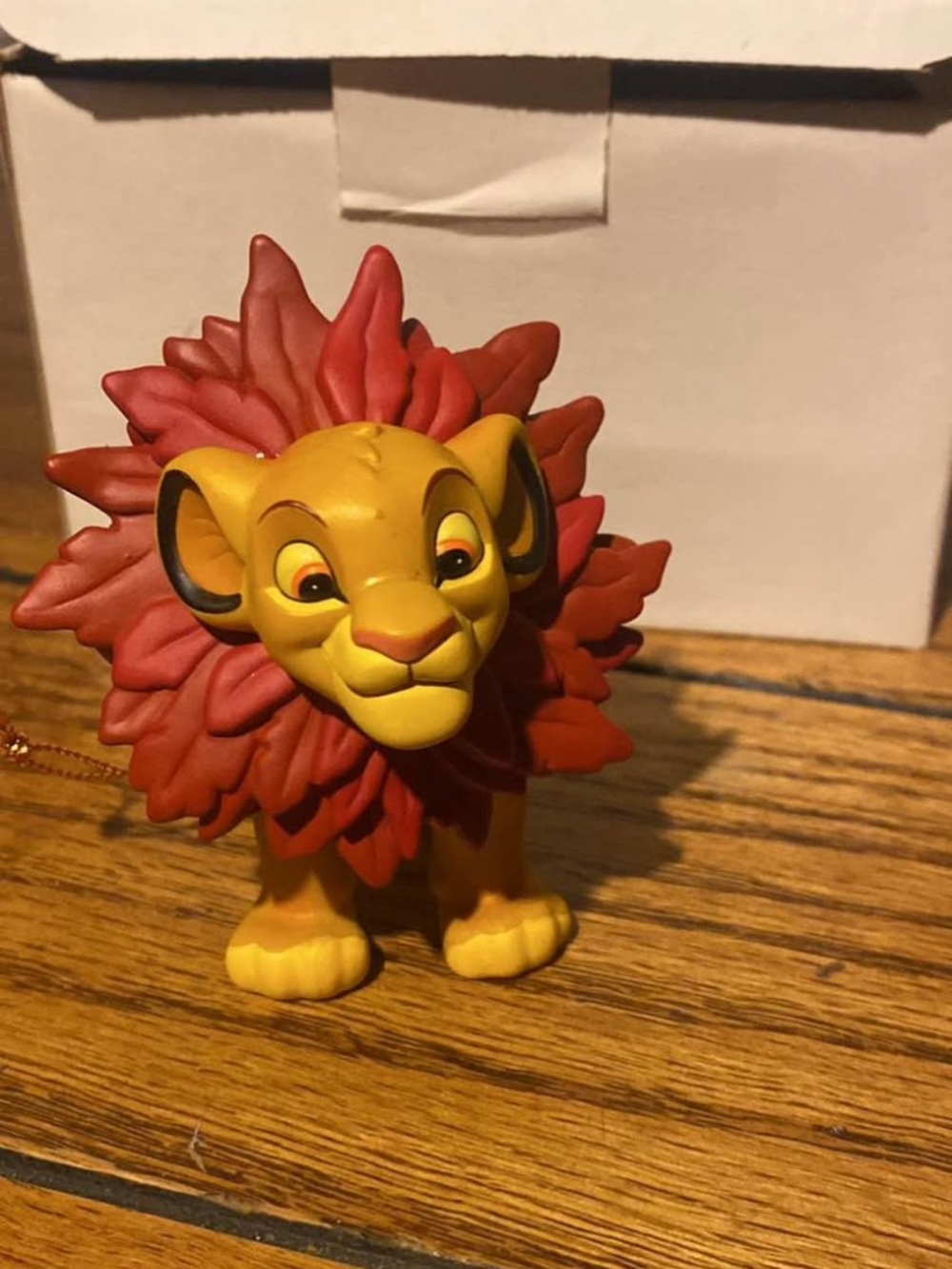 Disney simba lion king ornament holiday